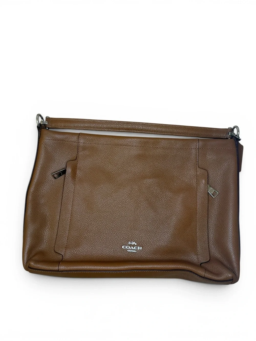 Coach Marlon Pebbled Leather Hobo Shoulder Bag